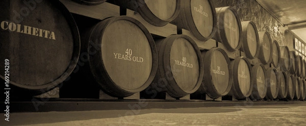 Fototapeta Port Barrels