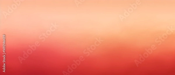 Fototapeta Watercolor background ruby to ochre gradient color