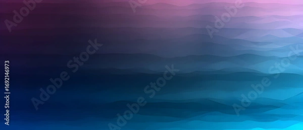 Fototapeta Watercolor background obsidian to sto gradient color