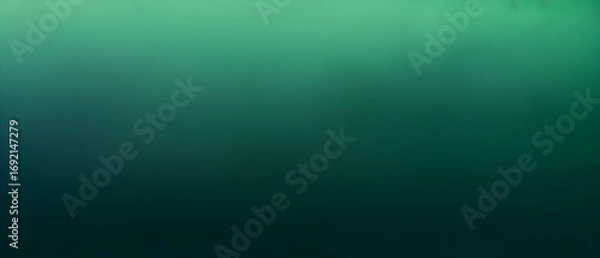 Fototapeta Watercolor background forest green to forest green gradient color