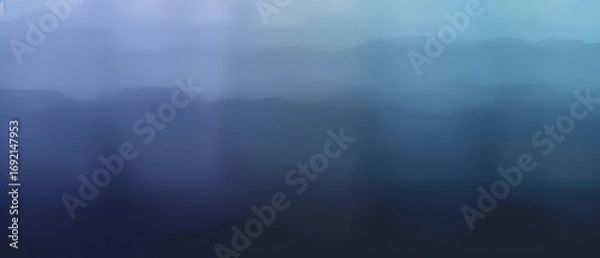 Fototapeta Watercolor background indigo to black gradient color