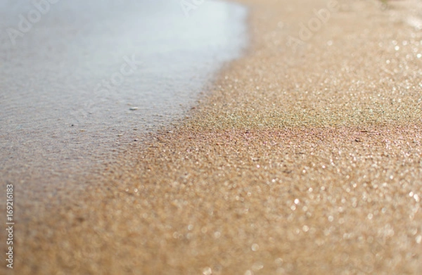 Fototapeta Золотой пляж. Морской песок