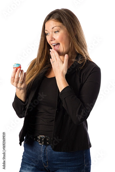 Obraz Surprise cupcake