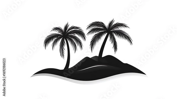 Fototapeta 黒曜の楽園