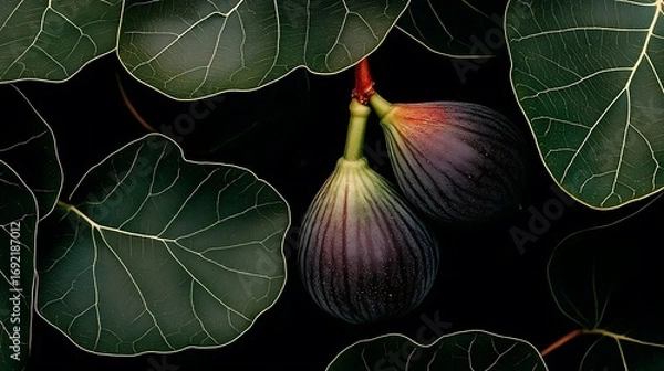 Fototapeta 闇夜の密語