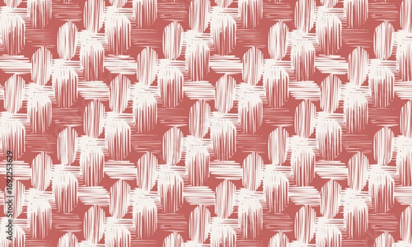 Fototapeta Abstract Woven Fabric Texture Seamless Pattern