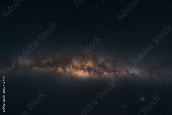 Obraz Milky Way Galaxy Panorama in Deep Space