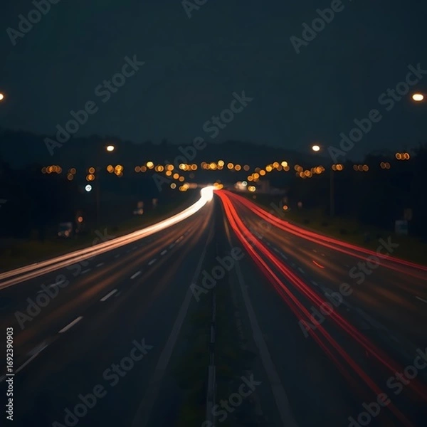 Obraz Radiant Highway Lights