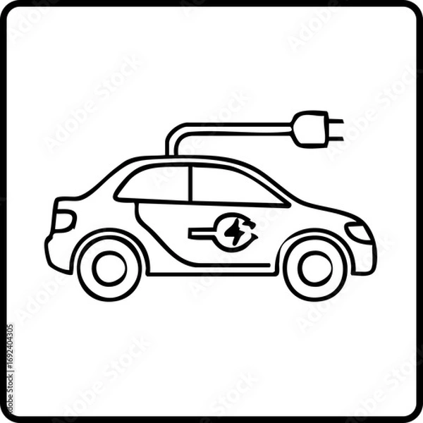 Obraz car icon vector illustration