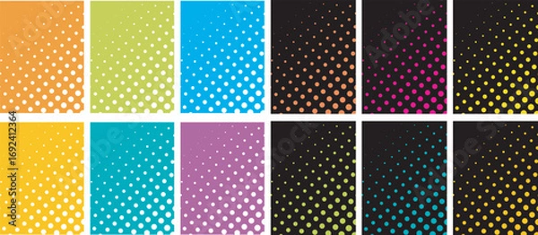 Obraz Creative Pattern Design bundle set featuring modern textures and artistic elements.