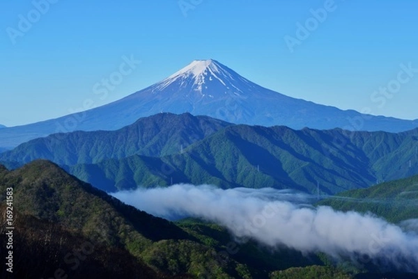 Obraz 富士山遠望
