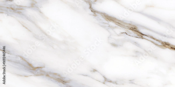 Fototapeta white carrara statuario marble texture background, calacatta glossy marble with grey streaks, satvario tiles, banco superwhite, ittalian blanco catedra stone texture for digital wall and floor tiles
