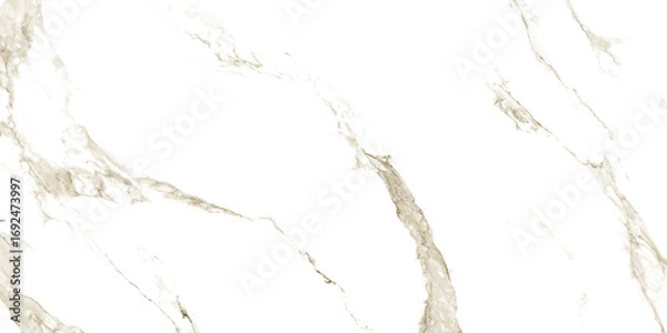 Fototapeta white carrara statuario marble texture background, calacatta glossy marble with grey streaks, satvario tiles, banco superwhite, ittalian blanco catedra stone texture for digital wall and floor tiles