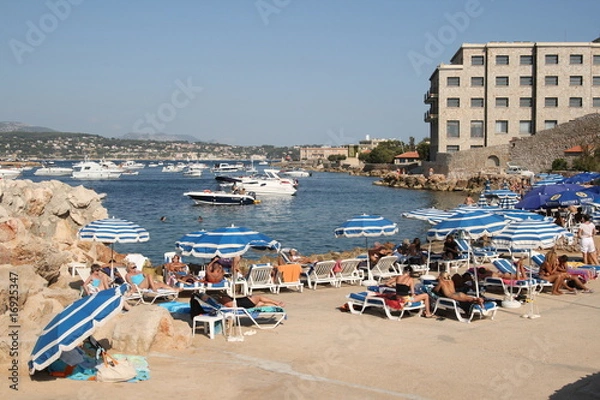 Obraz touriste à Bendor