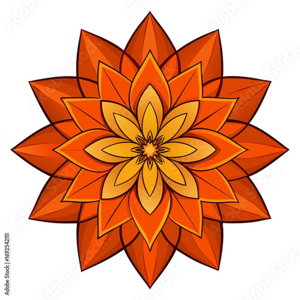 Fototapeta Cinnamon stock illustration