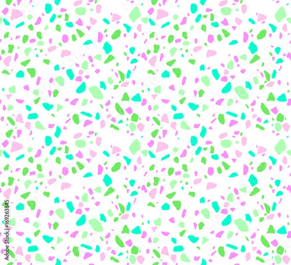 Fototapeta Terrazzo Pattern. Endless Background. 