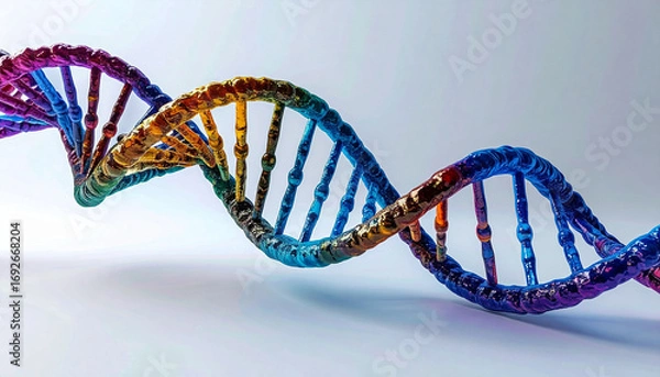 Obraz DNAの3Dイメージ