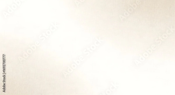 Fototapeta Subtle textured  with a gentle gradient from light beige to bright white