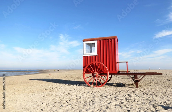 Obraz Borkumer Badekarre