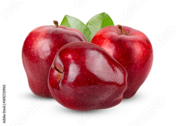 Obraz apple isolated on transparent png ( Image from camera)