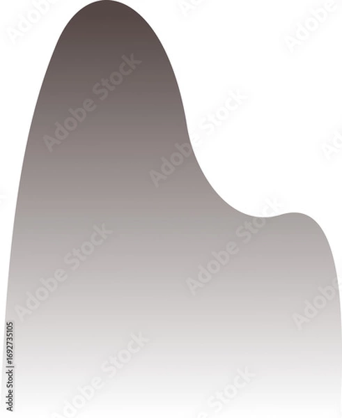 Fototapeta 흐릿해지는 산