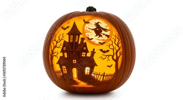 Obraz halloween pumpkin lantern
