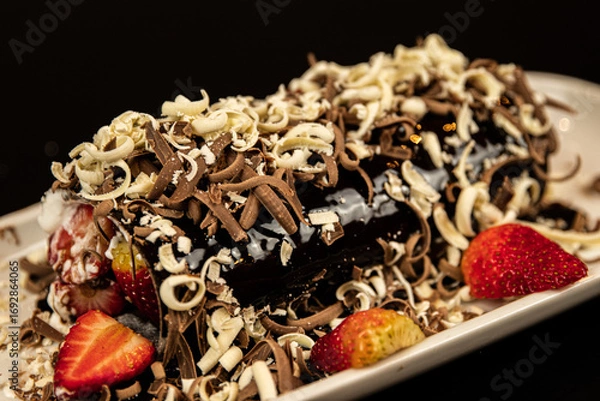 Obraz cake with berries, DOCE