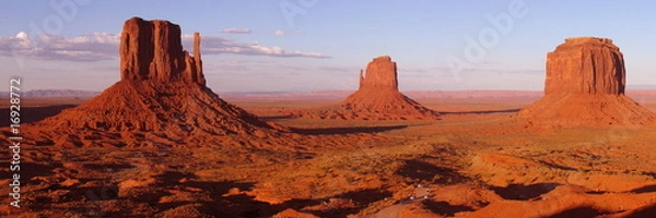 Obraz Kolorowe Monument Valley podczas zachodu słońca