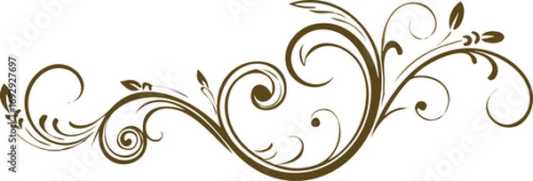 Obraz abstract floral background