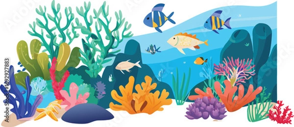 Obraz fish in the water