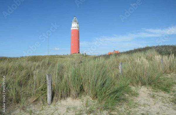 Fototapeta Leuchtturm auf Texel