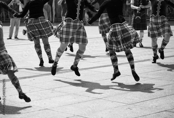 Obraz Highland dancing
