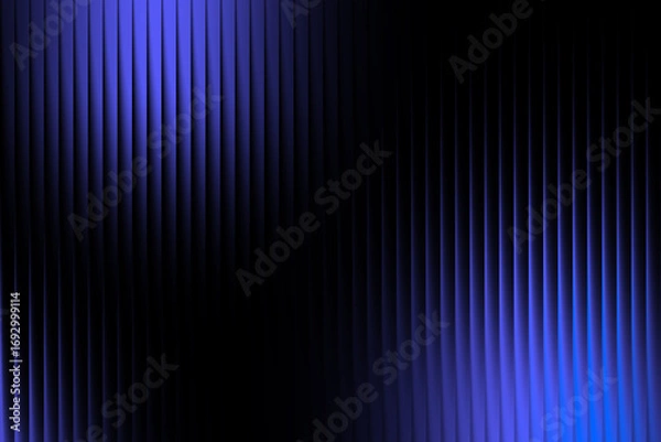 Fototapeta Abstract background with blue vertical lines creating a modern and sleek design