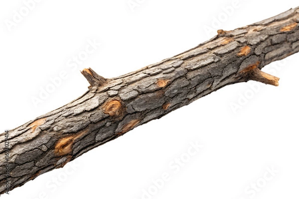 Obraz Close up of a rough tree branch texture