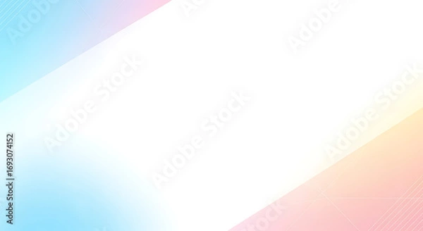 Fototapeta Modern Abstract Background with Pastel Colors for Presentation and Design