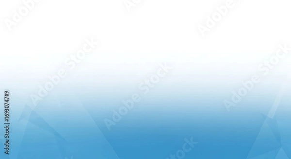 Fototapeta Modern light blue abstract background with subtle geometric shapes design