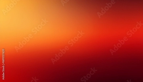 Obraz red and orange gradient background with a blurred effect