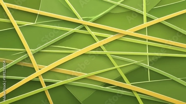 Fototapeta Vibrant green abstract backdrop with a ne-2 - pattern abstract background design seamless
