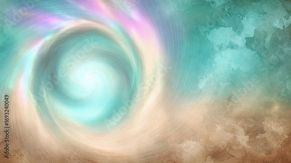 Obraz Abstract Cosmic Spiral Design