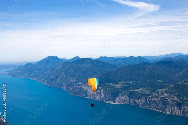 Obraz Paragliding in the Mountains