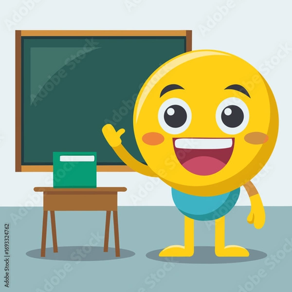 Obraz emoji classroom