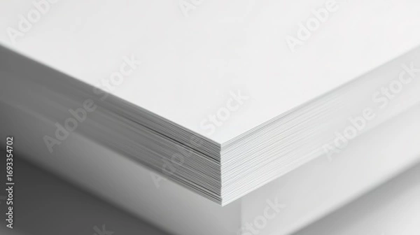 Fototapeta A professional business card with elegant corporate design, representing modern business identity.