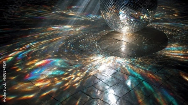 Obraz Disco ball reflections