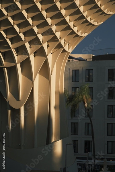 Obraz building in the city