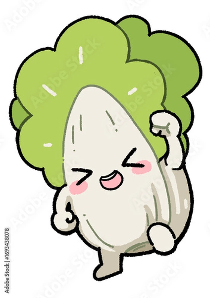 Fototapeta 白菜くん