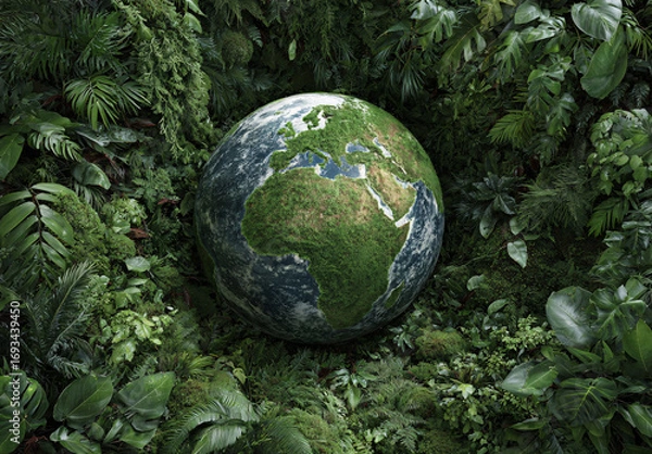 Fototapeta Protecting Our Planet: Earth Day and Global Responsibility	
