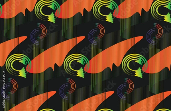 Obraz seamless pattern with flowers