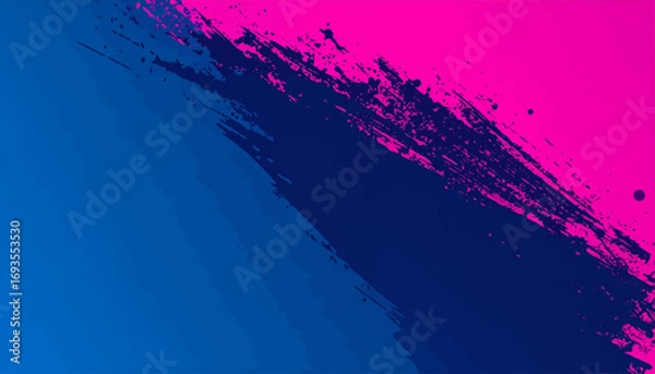 Obraz Vibrant Abstract Brush Stroke Background.