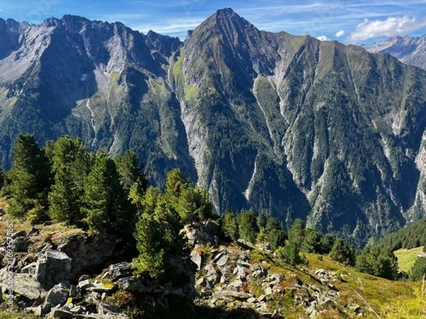 Obraz Landschaft im Zillertal