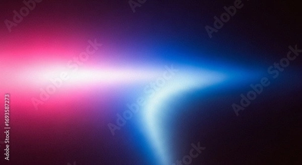 Fototapeta Abstract Light Streaks of Pink and Blue Against a Dark Background with Subtle Texture